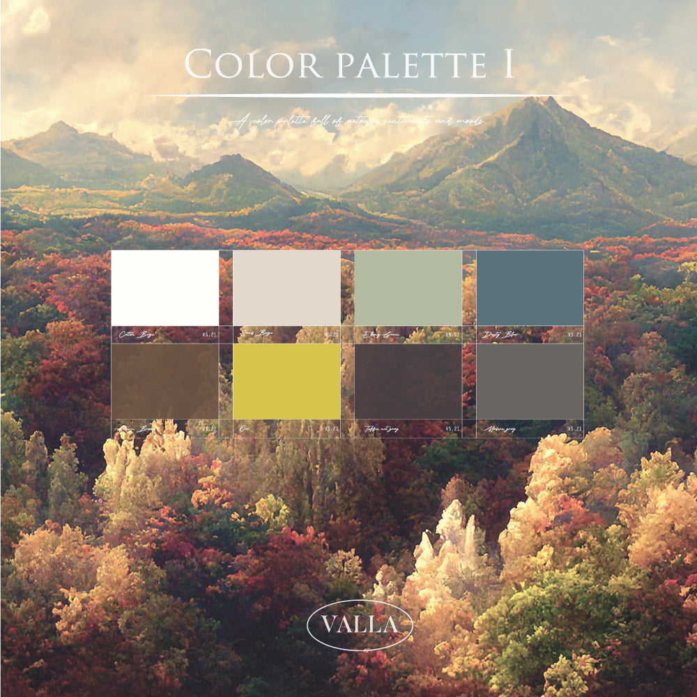 VALLA Color Palette 1 Collection
